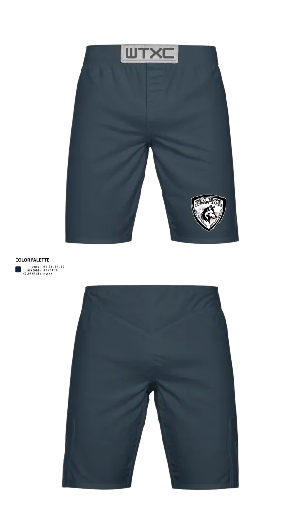 Fight Shorts, West Texas Combatives, , Teamtime, Team time, sublimation, custom sports apparel, team uniforms, spirit wear, spiritwear, sports uniforms, custom shirts, team store, custom team store, fundraiser sports, apparel fundraiser