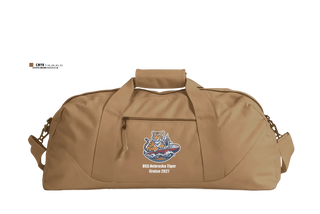 Duffle Bag, USS NEB GOLD TIGER CRUISE 27, Navy, Teamtime, Team time, sublimation, custom sports apparel, team uniforms, spirit wear, spiritwear, sports uniforms, custom shirts, team store, custom team store, fundraiser sports, apparel fundraiser