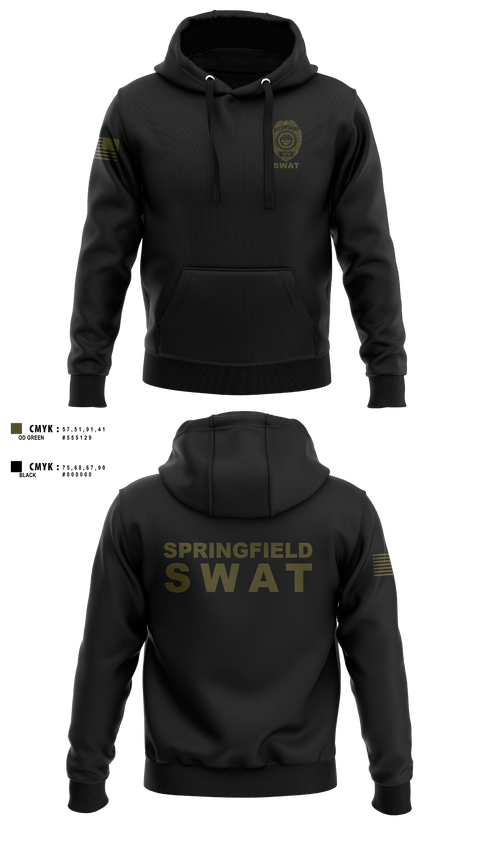 Hoodie, Springfield Ohio SWAT, Police, Teamtime, Team time, sublimation, custom sports apparel, team uniforms, spirit wear, spiritwear, sports uniforms, custom shirts, team store, custom team store, fundraiser sports, apparel fundraiser