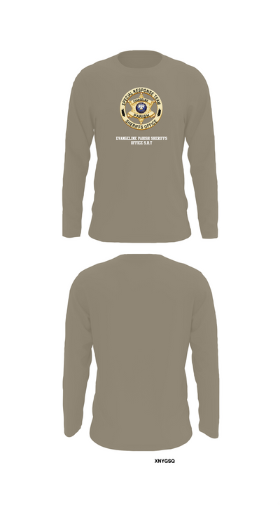 Evangeline Parish Sheriffs Office S.R.T Long Sleeve Performance Shirt 69