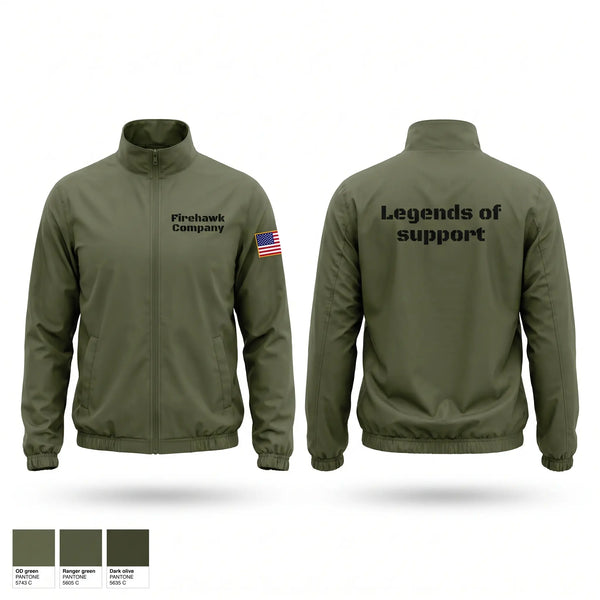Windbreaker, Firehawk Company, National Guard, Teamtime, Team time, sublimation, custom sports apparel, team uniforms, spirit wear, spiritwear, sports uniforms, custom shirts, team store, custom team store, fundraiser sports, apparel fundraiser