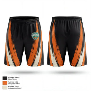 Athletic Shorts With Pockets, Marietta Tropics, Men's Basketball, Teamtime, Team time, sublimation, custom sports apparel, team uniforms, spirit wear, spiritwear, sports uniforms, custom shirts, team store, custom team store, fundraiser sports, apparel fundraiser