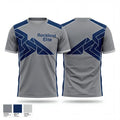 Rockland Elite Navy 73648777 Old School Cotton Feel Shirt - 1
