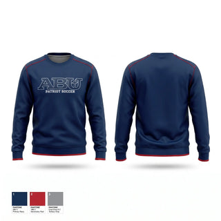 Crew Neck Sweatshirt, Patriots, Women's Soccer, Teamtime, Team time, sublimation, custom sports apparel, team uniforms, spirit wear, spiritwear, sports uniforms, custom shirts, team store, custom team store, fundraiser sports, apparel fundraiser
