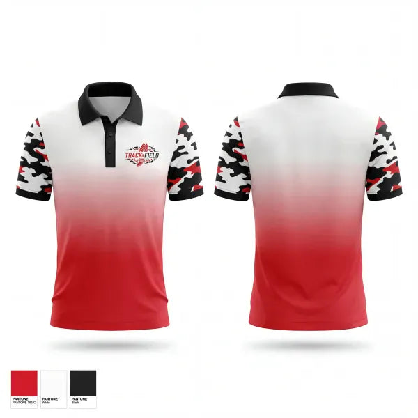 Short Sleeve Performance Polo, Elyria High School Track & Field, Track & Field, Teamtime, Team time, sublimation, custom sports apparel, team uniforms, spirit wear, spiritwear, sports uniforms, custom shirts, team store, custom team store, fundraiser sports, apparel fundraiser