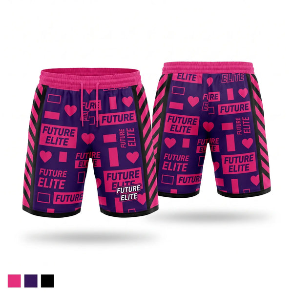 Athletic Shorts With Pockets, FUTURE ELITE, Men's Basketball, Teamtime, Team time, sublimation, custom sports apparel, team uniforms, spirit wear, spiritwear, sports uniforms, custom shirts, team store, custom team store, fundraiser sports, apparel fundraiser