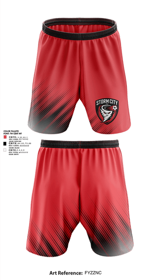 Athletic Shorts With Pockets, Storm City Fc, Men's Soccer, Teamtime, Team time, sublimation, custom sports apparel, team uniforms, spirit wear, spiritwear, sports uniforms, custom shirts, team store, custom team store, fundraiser sports, apparel fundraiser
