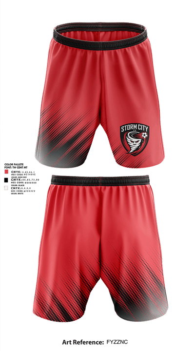 Storm City Fc 22251434 Athletic Shorts With Pockets - 1