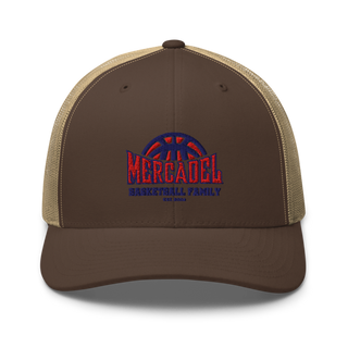 Mercadel Basketball Retro Trucker Hat | Yupoong 6606