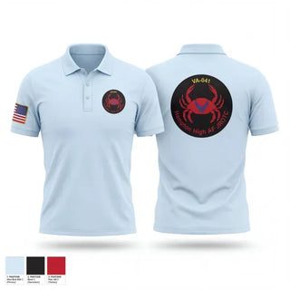 Short Sleeve Performance Polo, VA 041, Air Force, Teamtime, Team time, sublimation, custom sports apparel, team uniforms, spirit wear, spiritwear, sports uniforms, custom shirts, team store, custom team store, fundraiser sports, apparel fundraiser