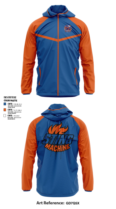Sting Machine Windbreaker - 5