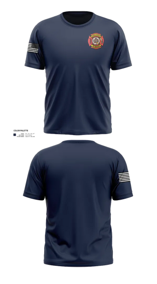 Short Sleeve Performance Shirt, Cherrydale Volunteer Fire Department, , Teamtime, Team time, sublimation, custom sports apparel, team uniforms, spirit wear, spiritwear, sports uniforms, custom shirts, team store, custom team store, fundraiser sports, apparel fundraiser