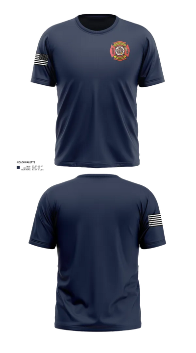 Cherrydale Volunteer Fire Department 44534080 Short Sleeve Performance Shirt - 22