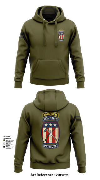 Hoodie, 2-47 infantry 3rd BRG 10th MTN, Army, Teamtime, Team time, sublimation, custom sports apparel, team uniforms, spirit wear, spiritwear, sports uniforms, custom shirts, team store, custom team store, fundraiser sports, apparel fundraiser