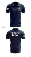Kent-Sussex Professional Firefighters Local 5121 Short Sleeve Performance Polo - 21