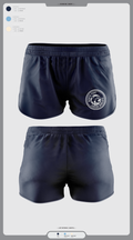 North Port Jr Bobcats 24422472 Women's Shorts - 1
