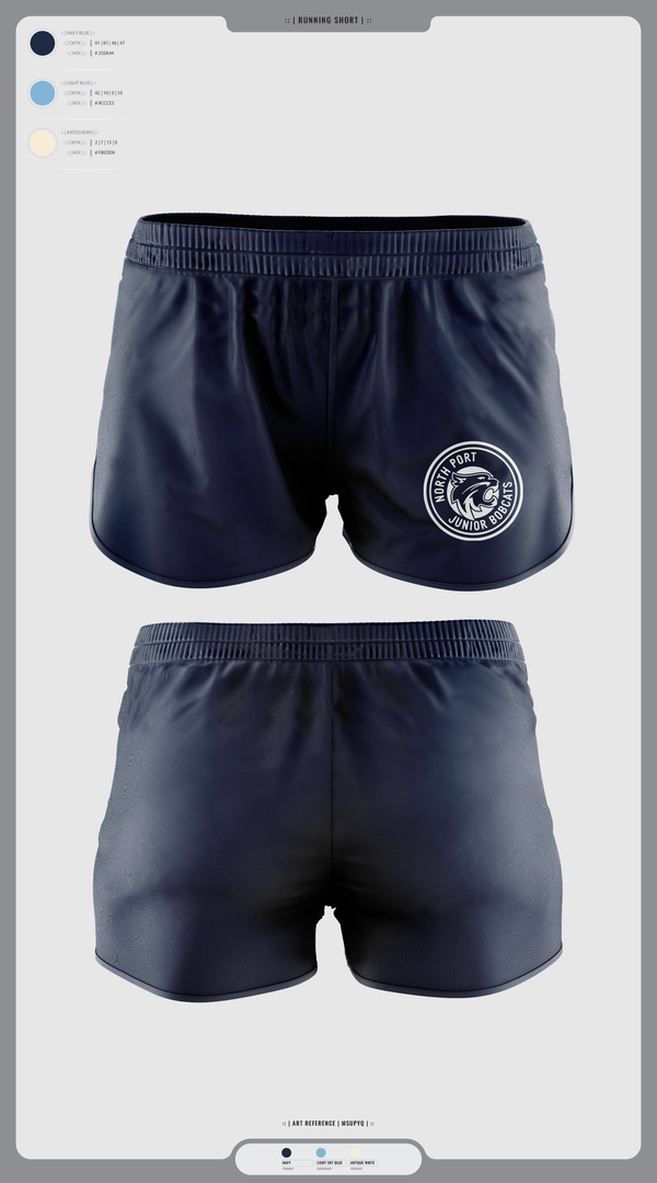 Womens Shorts, North Port Jr Bobcats, , Teamtime, Team time, sublimation, custom sports apparel, team uniforms, spirit wear, spiritwear, sports uniforms, custom shirts, team store, custom team store, fundraiser sports, apparel fundraiser