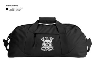 Duffle Bag, 1ST PLT, 94MP, Army, Teamtime, Team time, sublimation, custom sports apparel, team uniforms, spirit wear, spiritwear, sports uniforms, custom shirts, team store, custom team store, fundraiser sports, apparel fundraiser