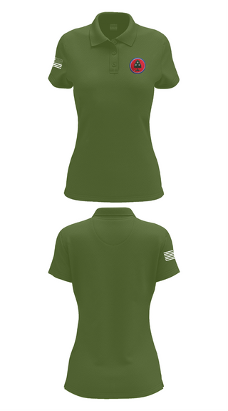 Womens Short Sleeve Performance Polo, 208th MCAS, National Guard, Teamtime, Team time, sublimation, custom sports apparel, team uniforms, spirit wear, spiritwear, sports uniforms, custom shirts, team store, custom team store, fundraiser sports, apparel fundraiser