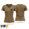 1-150th AHB Women's Short Sleeve V-neck Shirt - 1