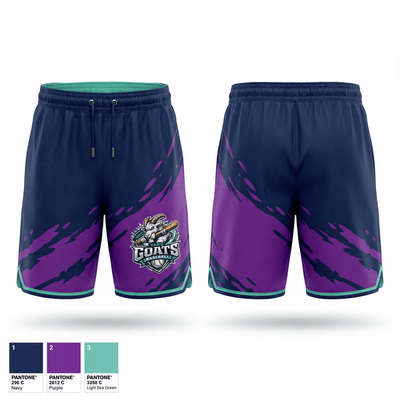 Yard Goats Baseball 2710769 Athletic Shorts With Pockets - 1
