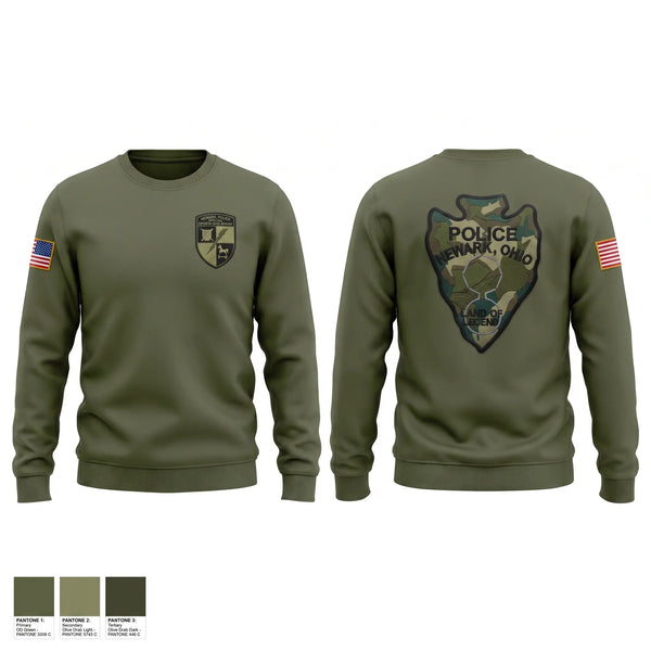 Crew Neck Sweatshirt, Newark Police Special Operations Group, Police, Teamtime, Team time, sublimation, custom sports apparel, team uniforms, spirit wear, spiritwear, sports uniforms, custom shirts, team store, custom team store, fundraiser sports, apparel fundraiser