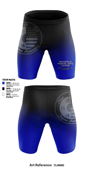 Mansfield Martial Arts Center Men's Compression Shorts - 34