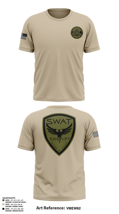SWAT 37842893 Old School Cotton Feel Shirt - 6