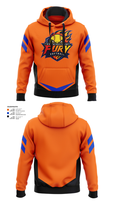 Downingtown Fury Hoodie - 21
