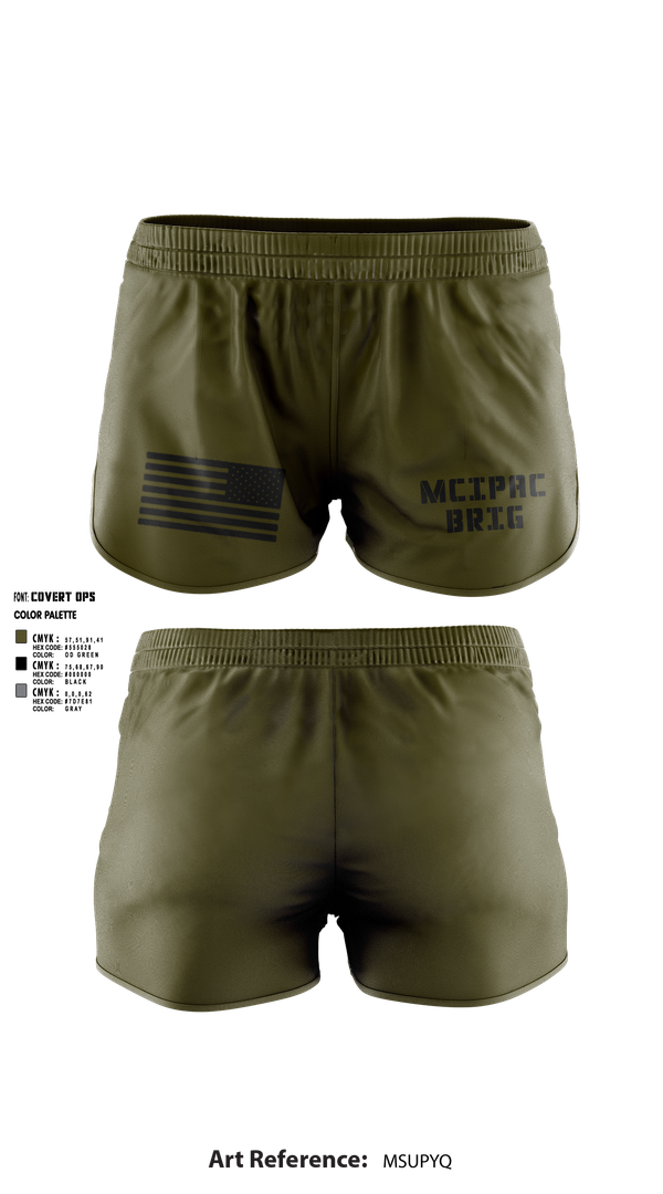 Ranger Panties, MCIPAC Brig, , Teamtime, Team time, sublimation, custom sports apparel, team uniforms, spirit wear, spiritwear, sports uniforms, custom shirts, team store, custom team store, fundraiser sports, apparel fundraiser