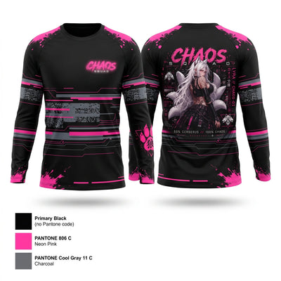 Chaos squad 02 Long Sleeve Performance Shirt - 1