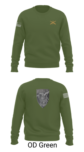 Crew Neck Sweatshirt, HHB 113th FA / FIST, , Teamtime, Team time, sublimation, custom sports apparel, team uniforms, spirit wear, spiritwear, sports uniforms, custom shirts, team store, custom team store, fundraiser sports, apparel fundraiser