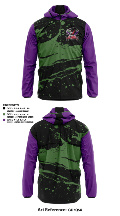 Fresno Mambas 67071112 Windbreaker - 1