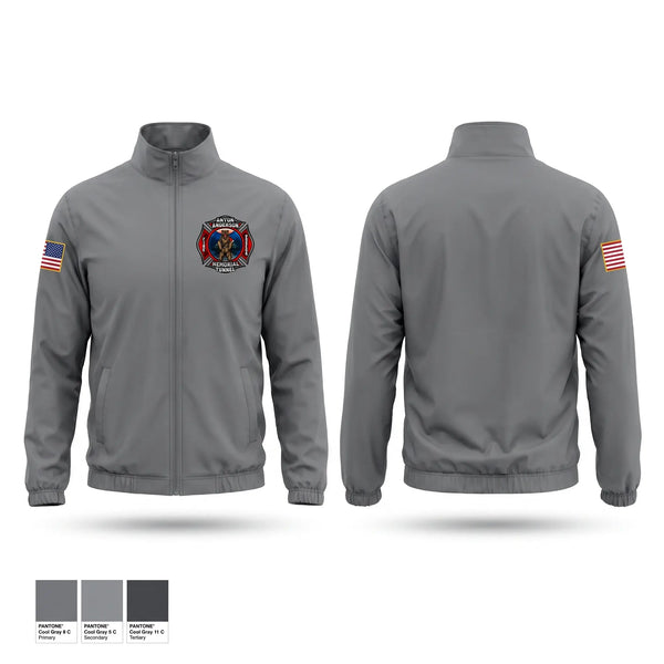 Windbreaker, AAMT FIRE, Fire Department, Teamtime, Team time, sublimation, custom sports apparel, team uniforms, spirit wear, spiritwear, sports uniforms, custom shirts, team store, custom team store, fundraiser sports, apparel fundraiser