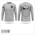 219th Engineering Installations Squdron 72144769 Long Sleeve Performance Shirt - 1