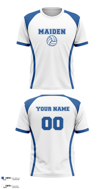 Maiden Volleyball Short Sleeve Performance Shirt - 2