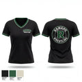 Ramapo Raiders 68596612 Women's Short Sleeve V-neck Shirt - 1