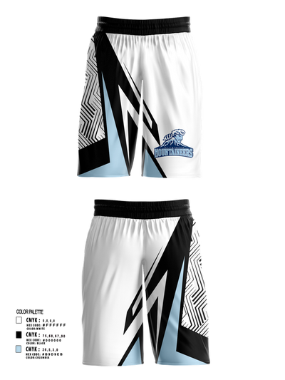 West Orange Mountaineers Basketball 93862172 Womens Basketball Shorts - 41