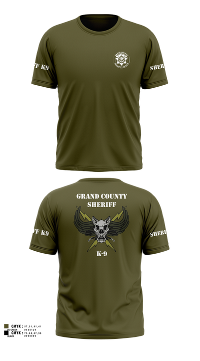 GCSO K9 Short Sleeve Performance Shirt - 118