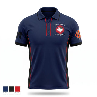 Short Sleeve Performance Polo, Cedar Hill, Baseball, Teamtime, Team time, sublimation, custom sports apparel, team uniforms, spirit wear, spiritwear, sports uniforms, custom shirts, team store, custom team store, fundraiser sports, apparel fundraiser