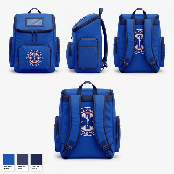 Gear Bag, Norfolk Volunteer Rescue Squad, EMS/EMT, Teamtime, Team time, sublimation, custom sports apparel, team uniforms, spirit wear, spiritwear, sports uniforms, custom shirts, team store, custom team store, fundraiser sports, apparel fundraiser