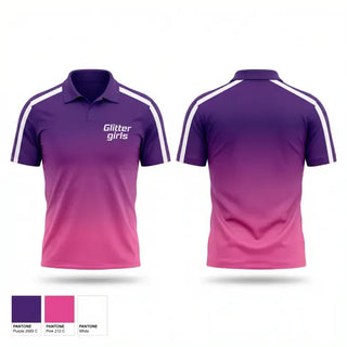 Short Sleeve Performance Polo, Glitter girls, Softball, Teamtime, Team time, sublimation, custom sports apparel, team uniforms, spirit wear, spiritwear, sports uniforms, custom shirts, team store, custom team store, fundraiser sports, apparel fundraiser