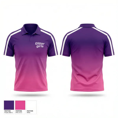 Glitter girls 66001212 Short Sleeve Performance Polo - 1