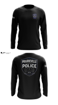 Prairieville Township police Long Sleeve Performance Shirt - 100