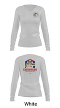 Los Cocodrilos 14023628 Women's Long Sleeve V-neck Shirt - 11