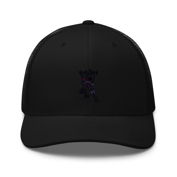 4th plt bad luck 18253345 Retro Trucker Hat | Yupoong 6606