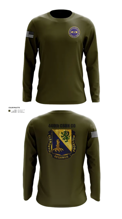 440th CBRN CO 79820871 Long Sleeve Performance Shirt 101