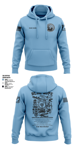 Hoodie, Blue Rope Association, Air Force, Teamtime, Team time, sublimation, custom sports apparel, team uniforms, spirit wear, spiritwear, sports uniforms, custom shirts, team store, custom team store, fundraiser sports, apparel fundraiser