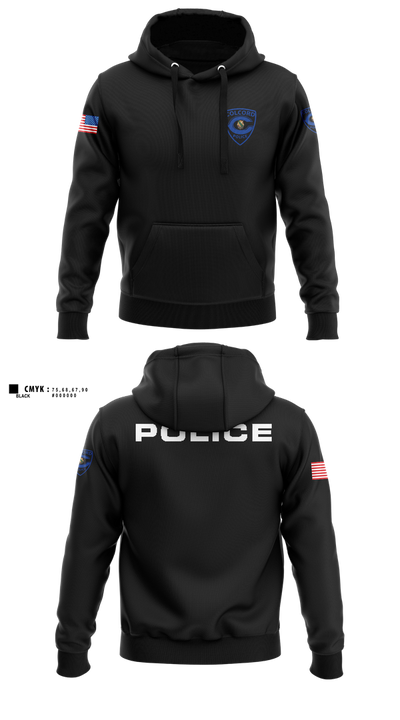 Colcord Police Dept 92733456 Hoodie - 100