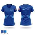 JETS 82657891 Women's Short Sleeve V-neck Shirt - 1
